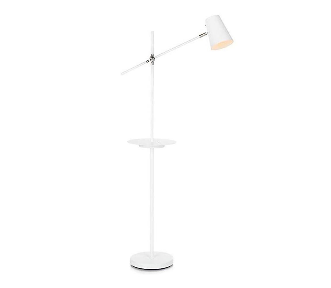 Markslöjd 107308 - Stojacia lampa s USB LINEAR 1xE14/40W/230V