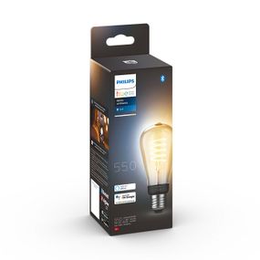 Philips HUE LED White Ambiance Filament žiarovka E27 ST64 7W 550lm 2200-4500K stmievateľná BlueTooth
