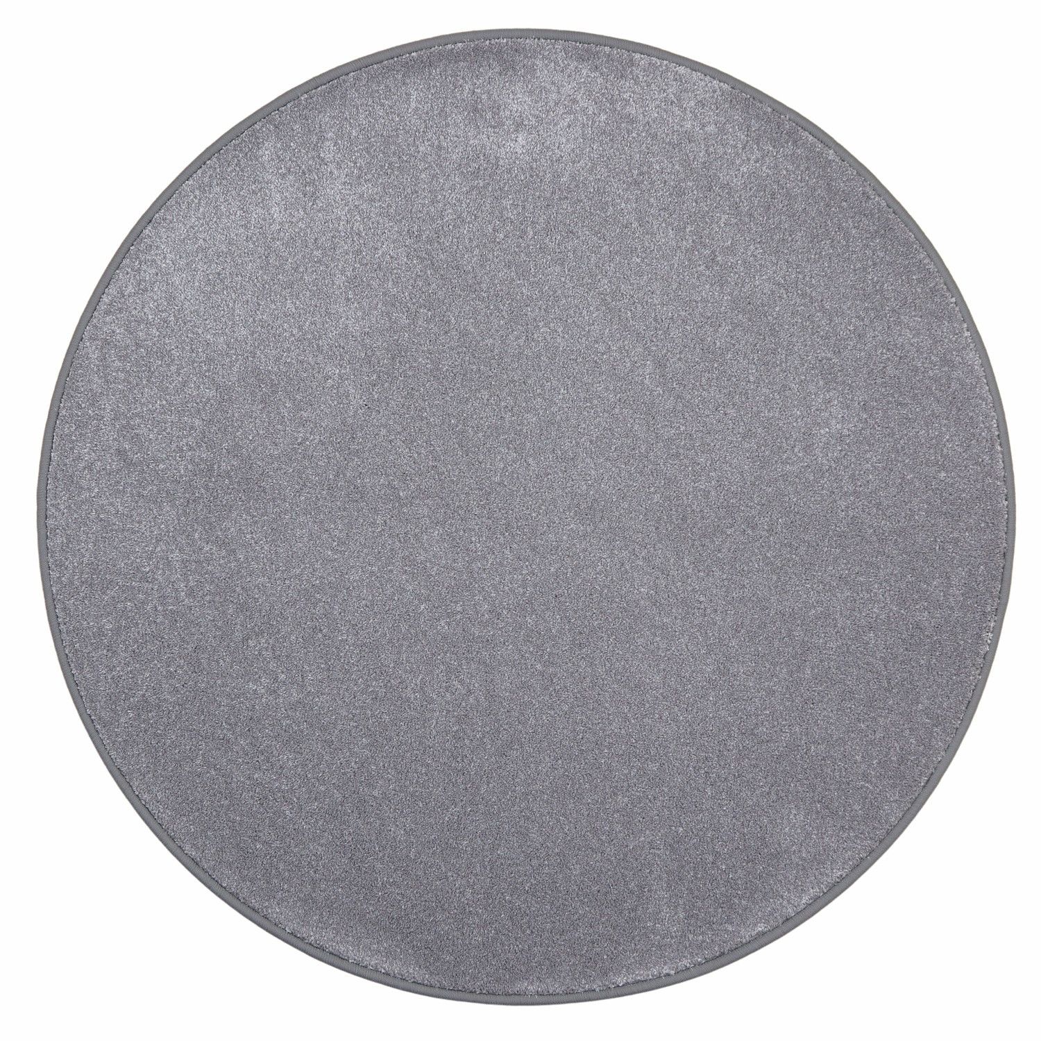Vopi koberce Kusový koberec Apollo Soft sivý kruh - 120x120 (priemer) kruh cm