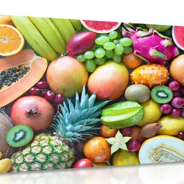 Obraz tropické ovocie - 90x60
