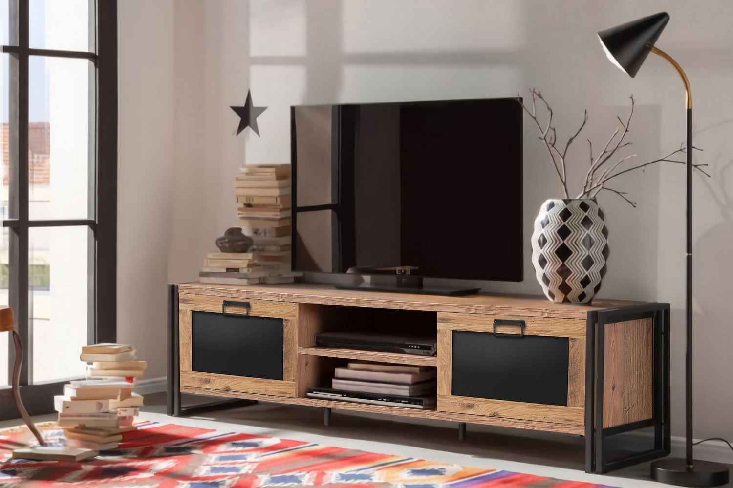 Sofahouse Dizajnový TV stolík Ulyana 180 cm borovica