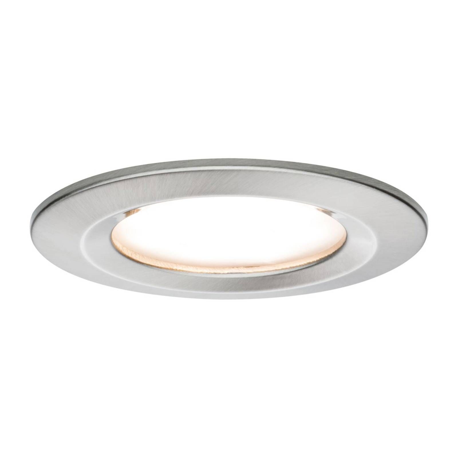 Paulmann LED Nova Coin okrúhle stmievateľné, Chodba, hliník, 6.5W