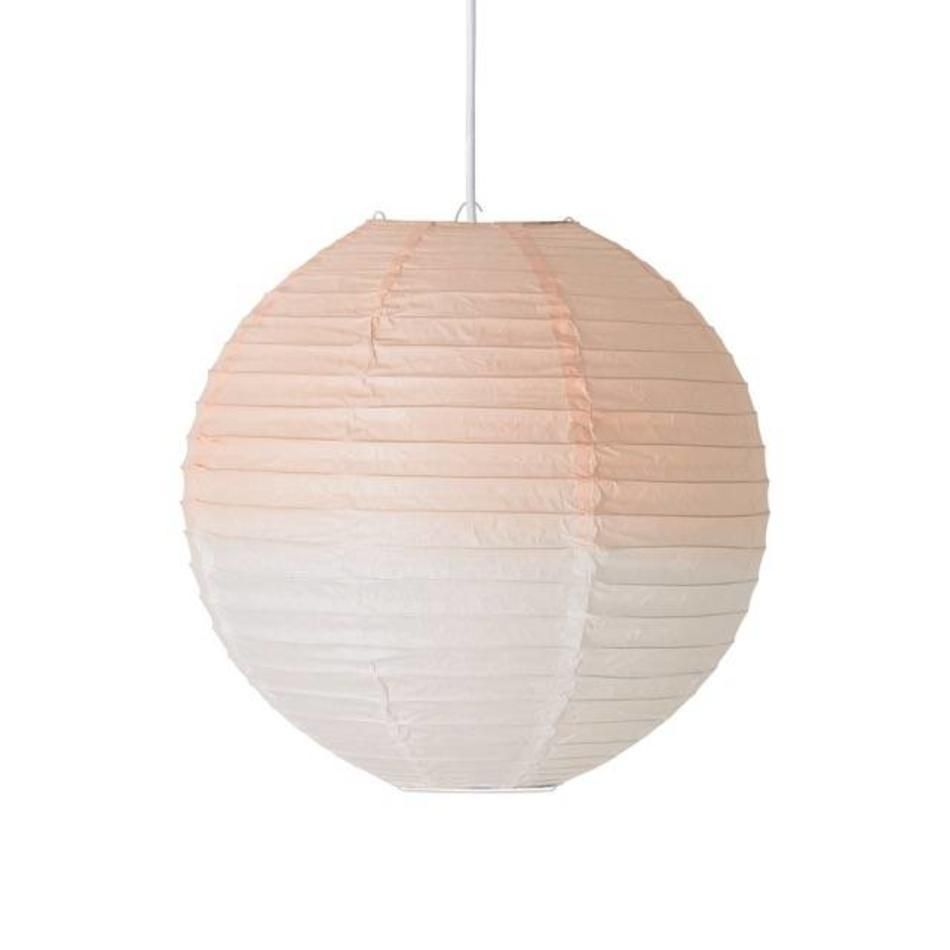 Bloomingville Závesná papierová lampa Rose 35cm