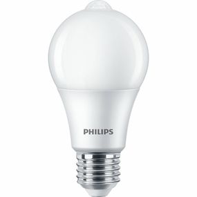 Philips LED Sensor 60W A60 E27 CW FR ND