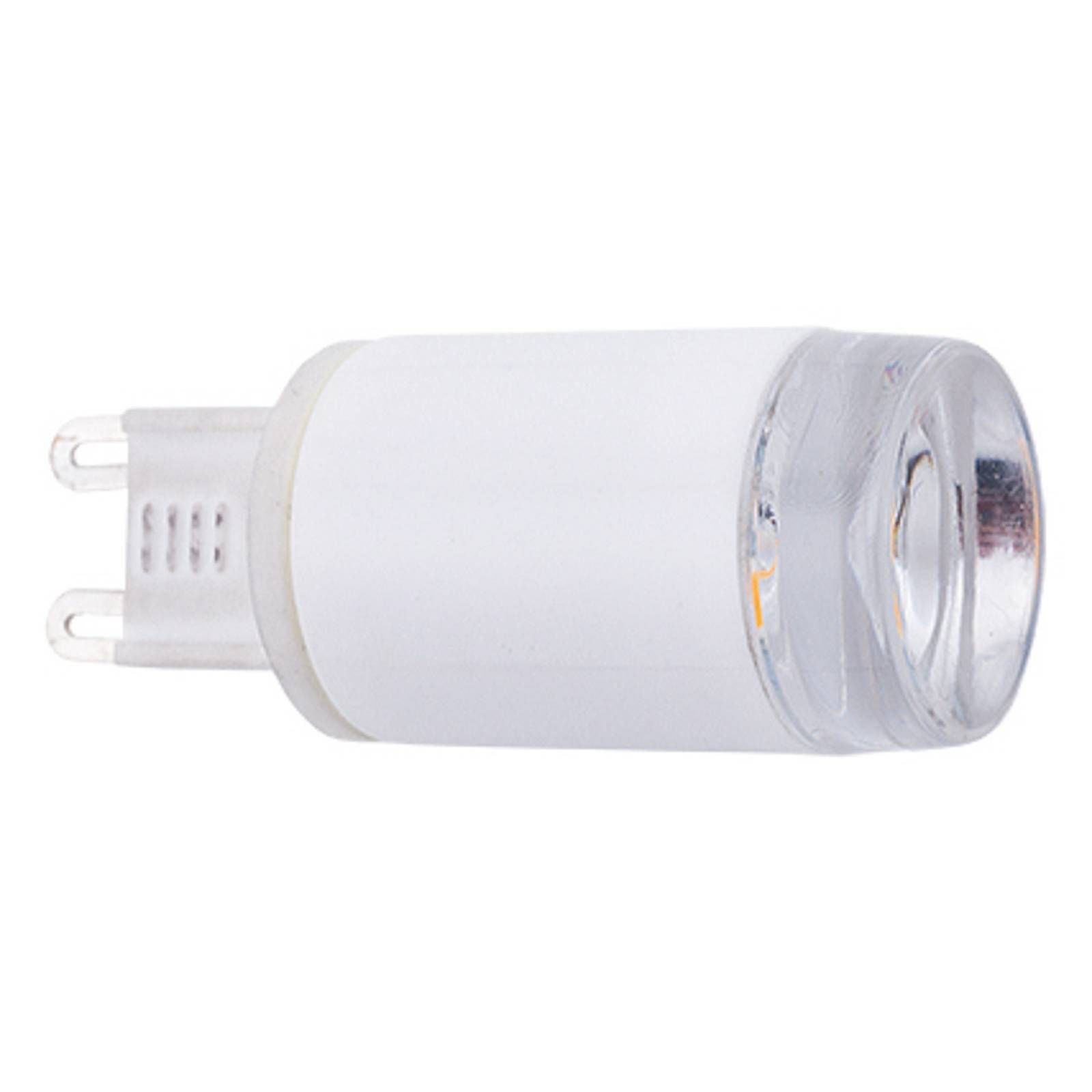 Euluna G9 LED žiarovka 3 W, 280 lm, 3 000 K, 120°, plast, G9, 3W, Energialuokka: F, P: 5.2 cm