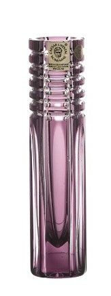 Krištáľová váza Nora, farba fialová, výška 155 mm