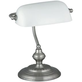 Rabalux 4037 - Stolná lampa BANK 1xE27/60W/230V