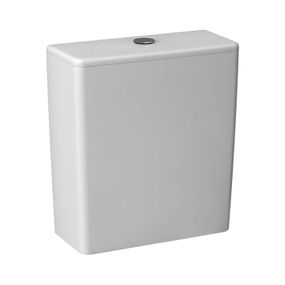 JIKA Cubito Pure - WC nádrž, bočné napúšťanie vody, vrátane nádržky proti oroseniu, bez splachovacieho mechanizmu, biela perla H8284221000001