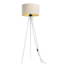 Stojacia lampa STANDART 1xE27/60W/230V krémová/biela