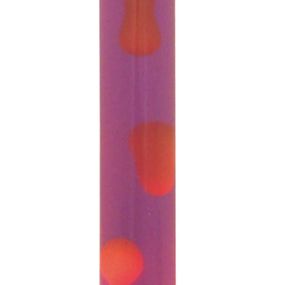 Dekoratívne svietidlo Dovce 4112 (oranžová + fialová + strieborná)