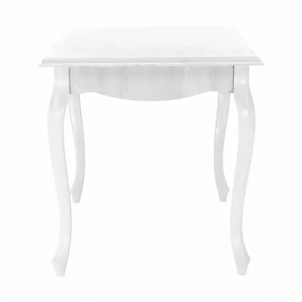  Jedálenský stôl DA19, sosna biela, 146x76 cm, VILAR