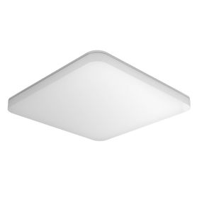 STEINEL RS PRO R30 Q plus stropné LED svetlo 3000K, Kuchyňa, plast, polykarbonát, 23.9W, P: 35 cm, L: 35 cm, K: 5.5cm