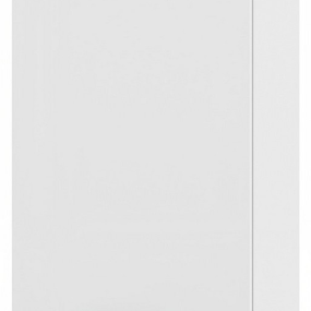 Horná kuchynská skrinka One EH45, ľavá,biely lesk, šírka 45 cm