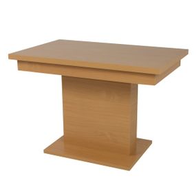 Sconto Jedálenský stôl SHIDA 2 buk, šírka 120 cm, rozkladací