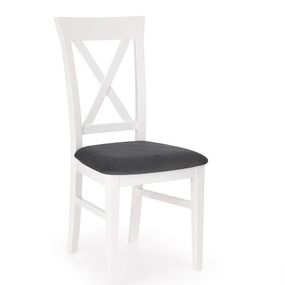 Halmar BERGAMO stolička bielo-granatowá
