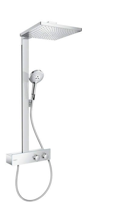 Hansgrohe Raindance E - Sprchová súprava Showerpipe 300 s termostatom 350 EcoSmart 9 l/min, chróm 27362000