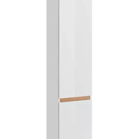 Kúpeľňová skrinka CMD PLATINUM 800 biela/drevo