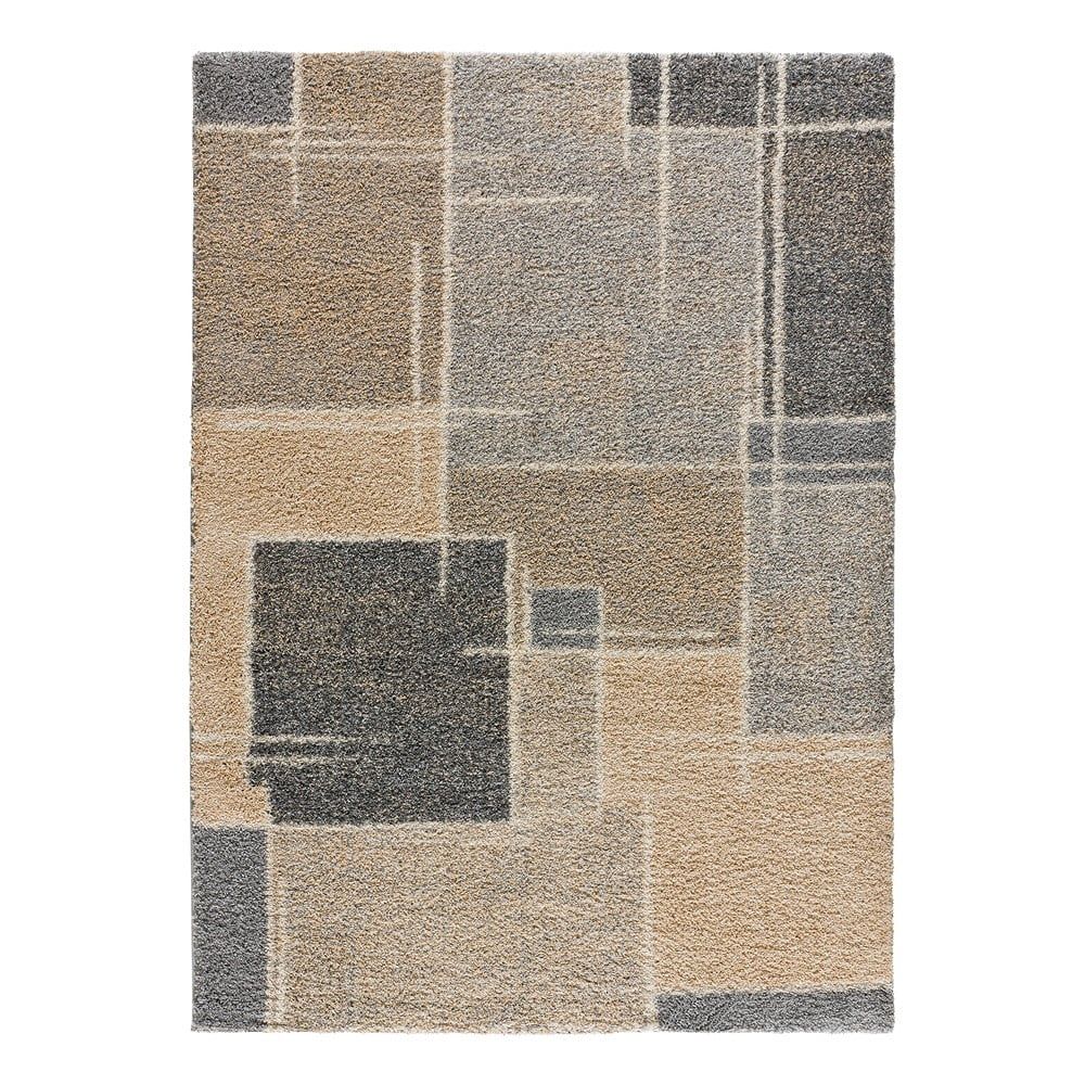 Sivo-béžový koberec 133x190 cm Irati - Universal