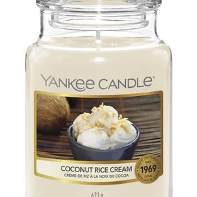 Vonná sviečka Yankee Candle veľká Coconut rice cream classic