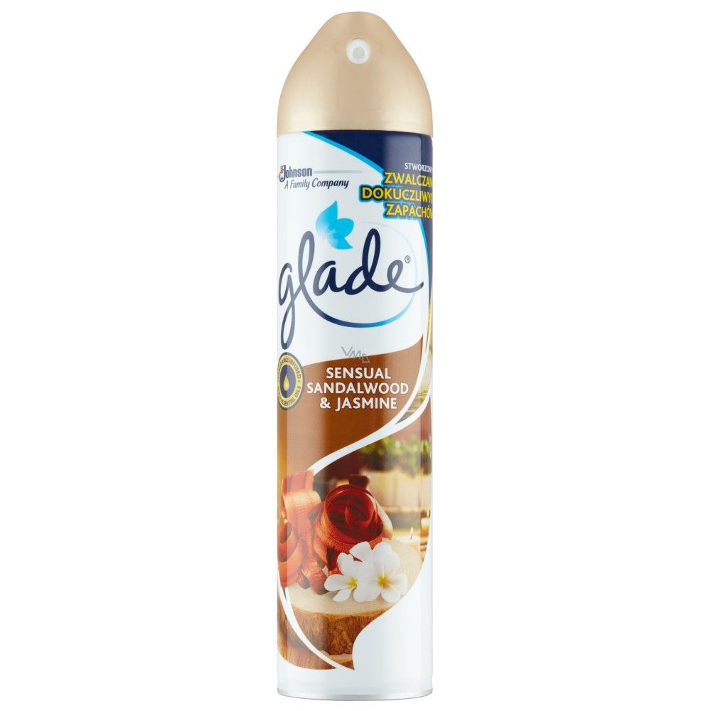 Osviežovač vzduchu glade sensual sandalwood & jasmine 300 ml (santalové drevo a jasmín)