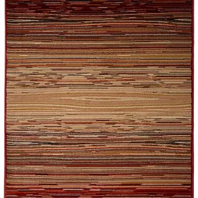 Spoltex koberce Liberec Kusový koberec Cambridge red / beige 5668 - 80x150 cm