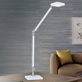 Orion Schopná QI LED lampa na písací stôl Dave biela, Pracovňa / Kancelária, hliník, 6.3W, K: 50cm