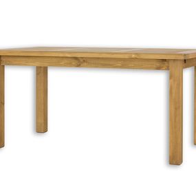 Drevený sedliacky stôl 80x120 mes 13 b - k09 prírodná borovica