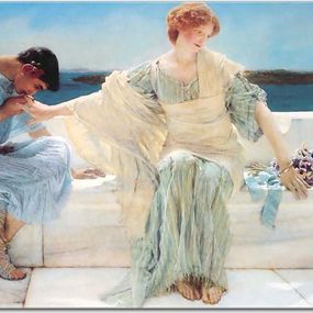 Reprodukcie Lawrence Alma-Tadema - Ask me no more zs16957