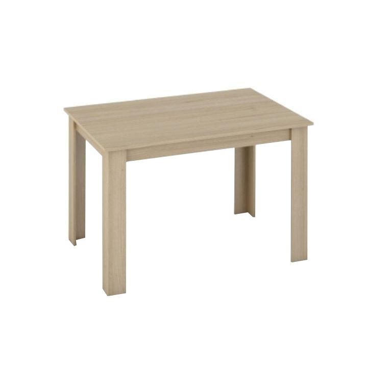 Jedálenský stôl Kraz (obdĺžnik) (pre 4 osoby) (dub sonoma)