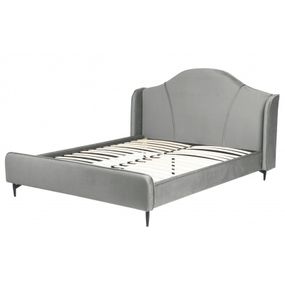 Čalúnená posteľ Sunrest 160x200 sivá