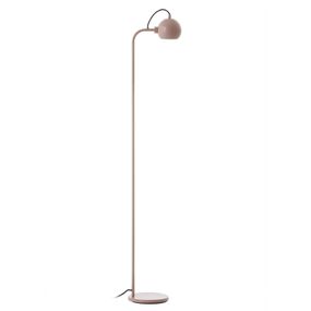 FRANDSEN Ball Single stojaca lampa, nude, Obývacia izba / jedáleň, kov, E14, 25W, L: 20 cm, K: 139.5cm