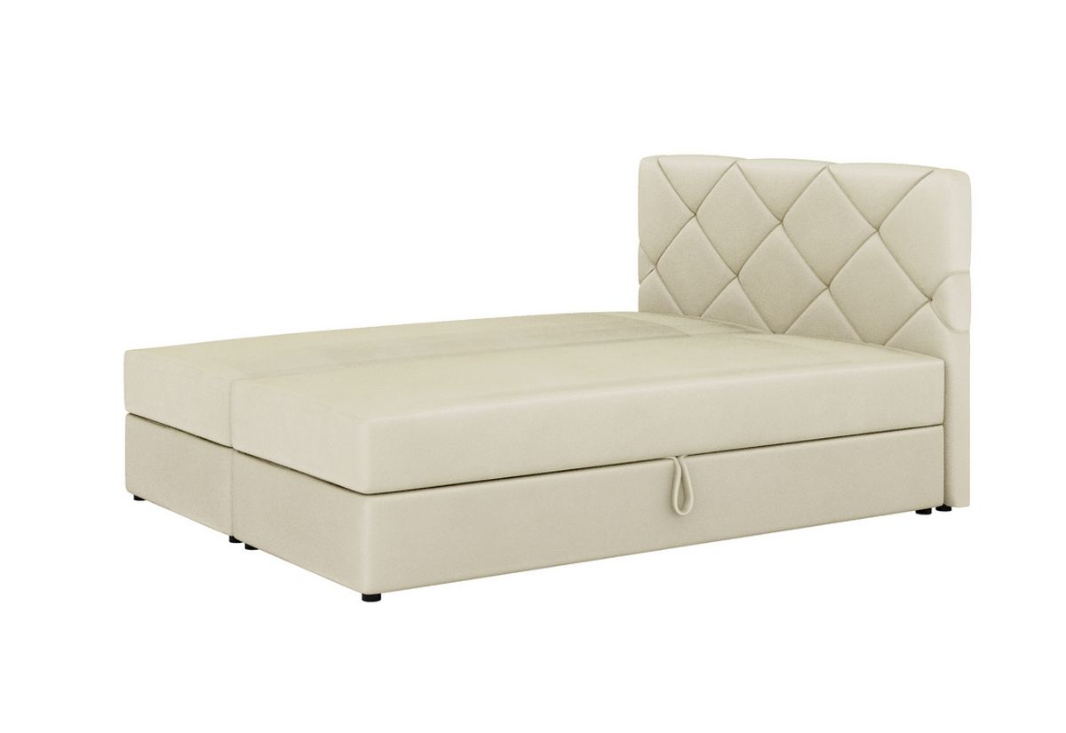 Expedo Čalúnená posteľ boxspring SCARLETT, 140x200, itaka 16