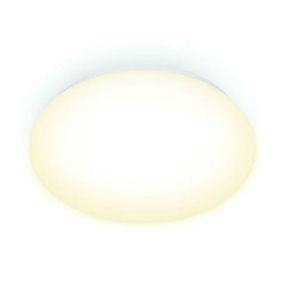 Philips LED Stropní přisazené svítidlo WiZ Adria 8719514338050 17W 1600lm 2700K IP20 bílé, stmívatelné