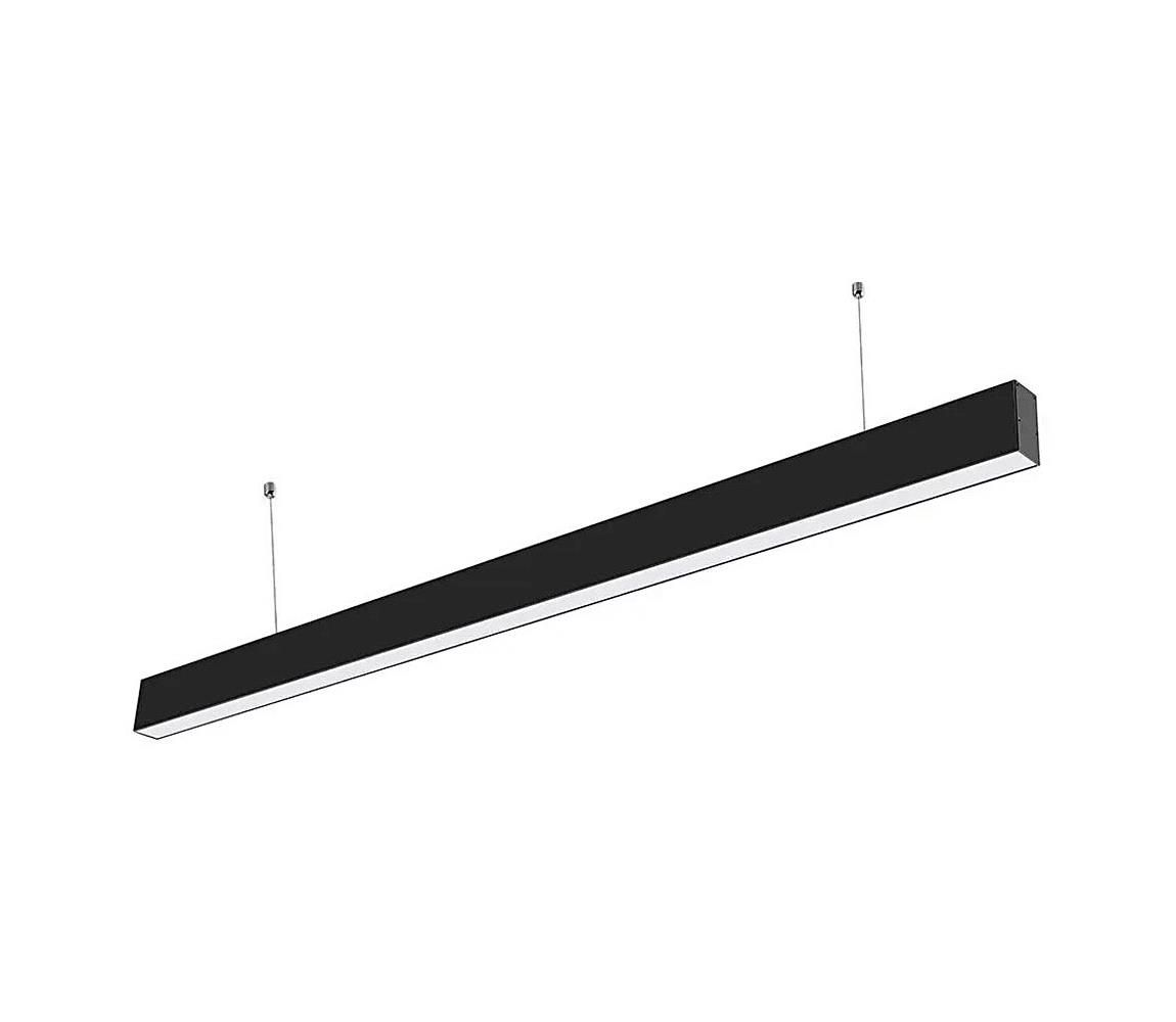 LED Luster na lanku SAMSUNG CHIP LED/40W/230V 3000K čierna