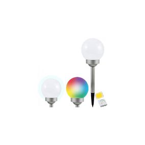 LED RGB Solárna lampa BALL LED/0,2W/AA 1,2V/600mAh IP44