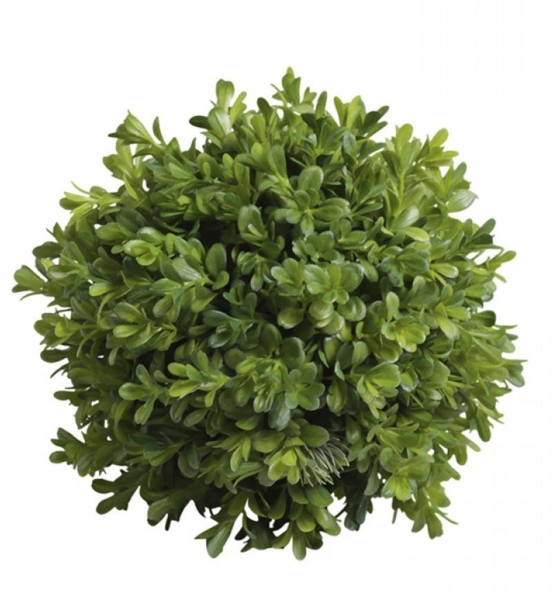 Dekorácia umelá zelená guľa Buxus - Ø 23cm