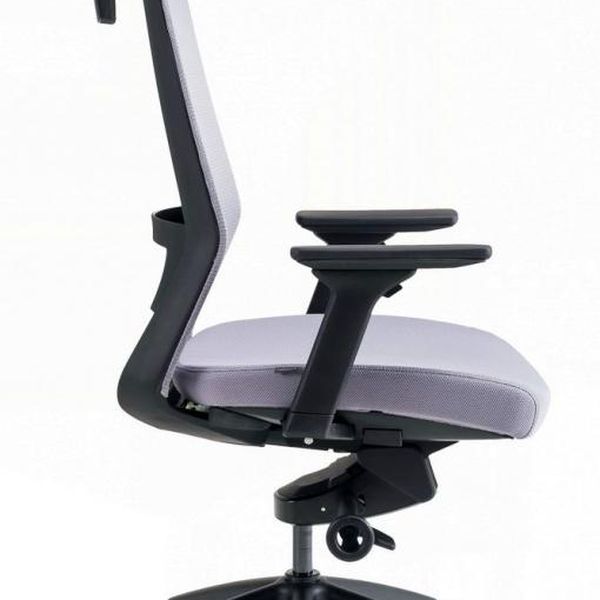 bestuhl -  BESTUHL Kancelárska stolička J17 BLACK SP sivá
