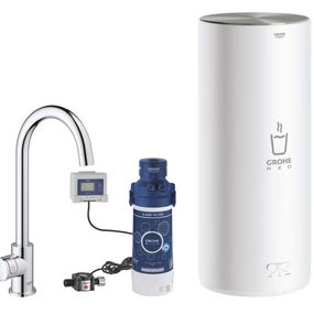 Grohe Red - Drezový ventil Mono s ohrevom vody a filtráciou, zásobník L, chróm 30080001