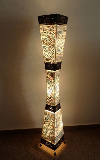 Stojacia lampa WAJAN , 150 cm,  ručná práca,