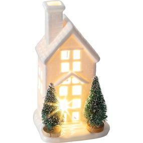 LED Vianočná dekorácia 1xLED/3xLR44 teplá biela