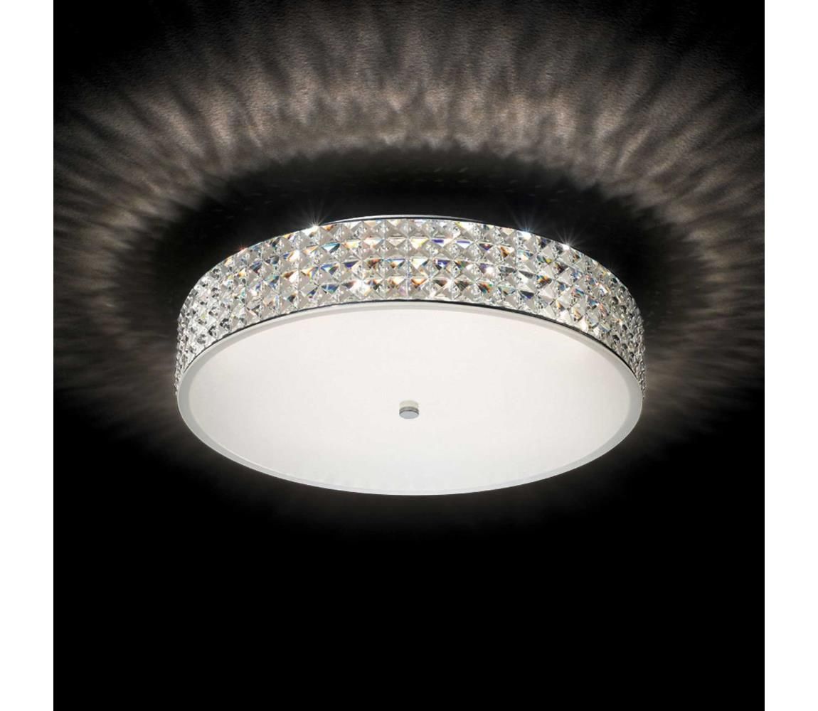 Ideal Lux - LED Krištáľové stropné svietidlo 9xG9/3W/230V