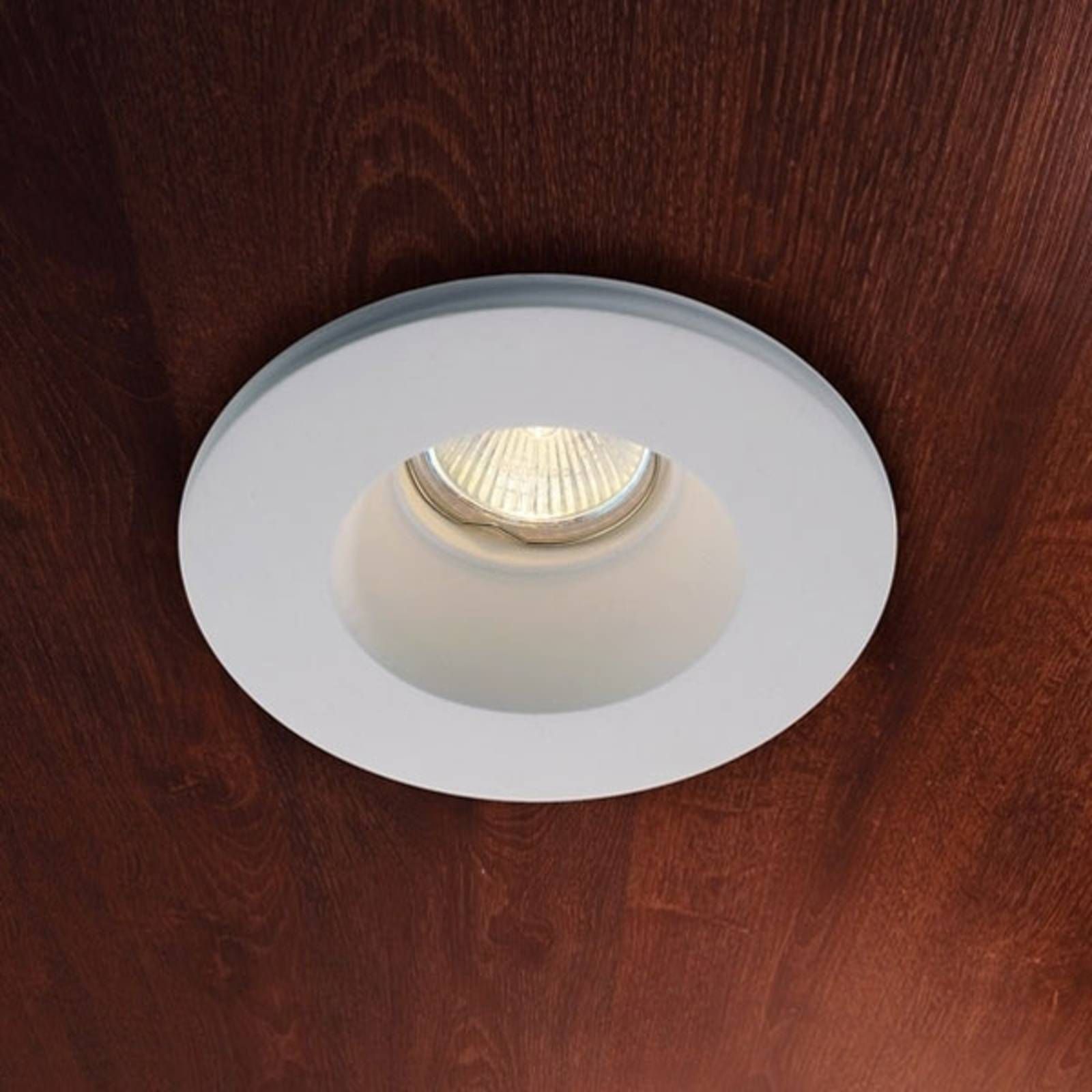 Deko-Light Nízkonapäťové zapustené svetlo RINA zo sadry, Chodba, sadra, GU5.3 / MR16, 50W