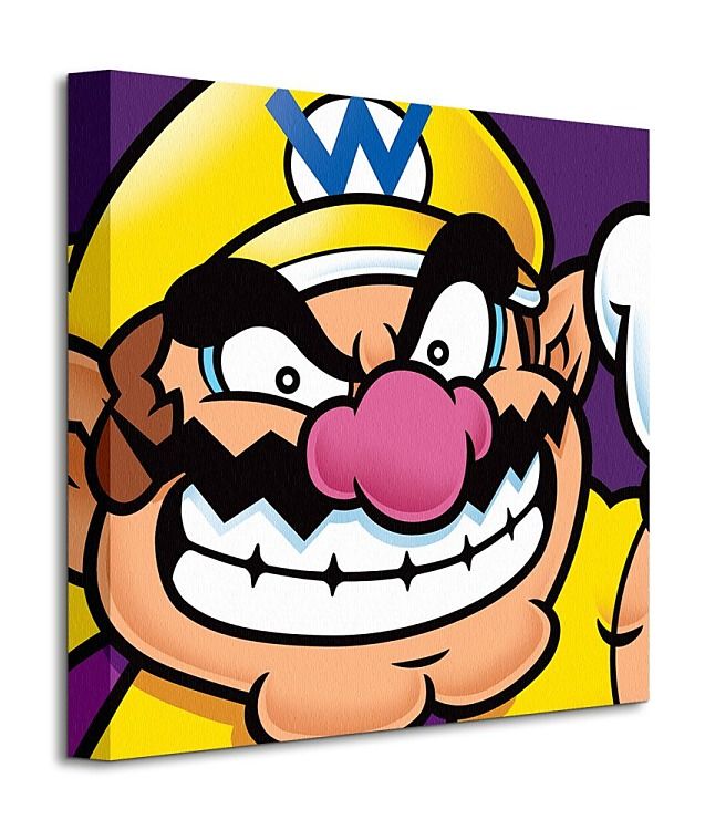 Super Mario (Wario) - Obraz na płótnie WDC95446