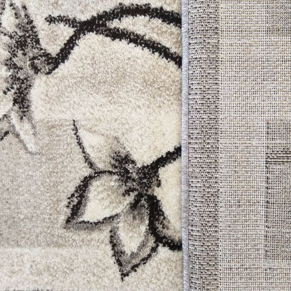 DomTextilu Štýlový koberec do obývačky s motívom kvetov 55549-234640