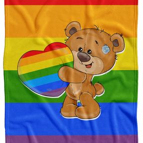 Deka LGBT Bear (Podšitie baránkom: NE)