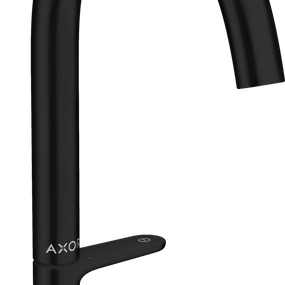 Axor One - Umývadlová batéria Select 170, s odtokovou súpravou Push-Open, čierna matná 48020670