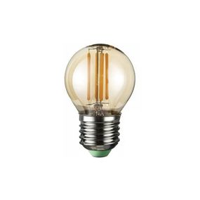 LED Žiarovka CLASIC AMBER G45 E27/4W/230V 2200K -  Brilagi