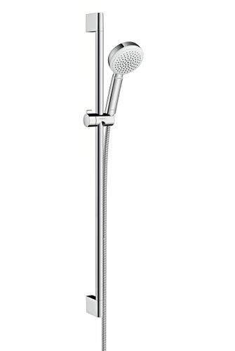 HansGrohe Crometta 100 - Sprchová súprava 1jet 0,90 m, biela/chróm 26658400