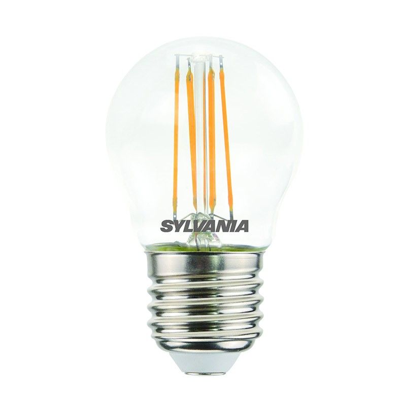 Sylvania 0029491 LED žiarovka filament 1x4,5W | E27 | 470lm | 2700K- stmievateľná, číra