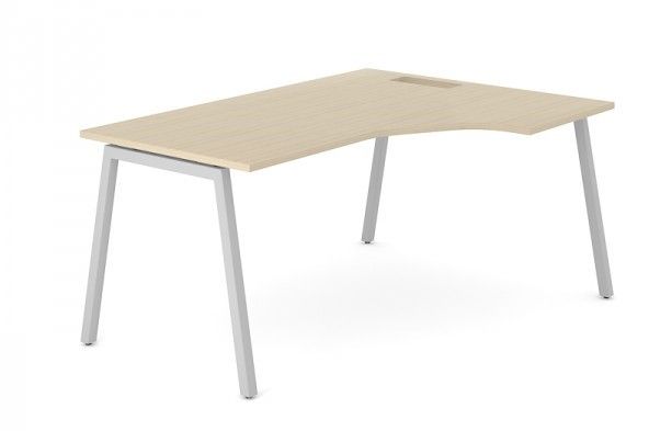 NARBUTAS - Rohový pracovný stôl NOVA A pravý 180x120 cm